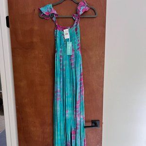 Tiare Hawaii OS Hollie Maxie Dress Jungle Fuscia NWT